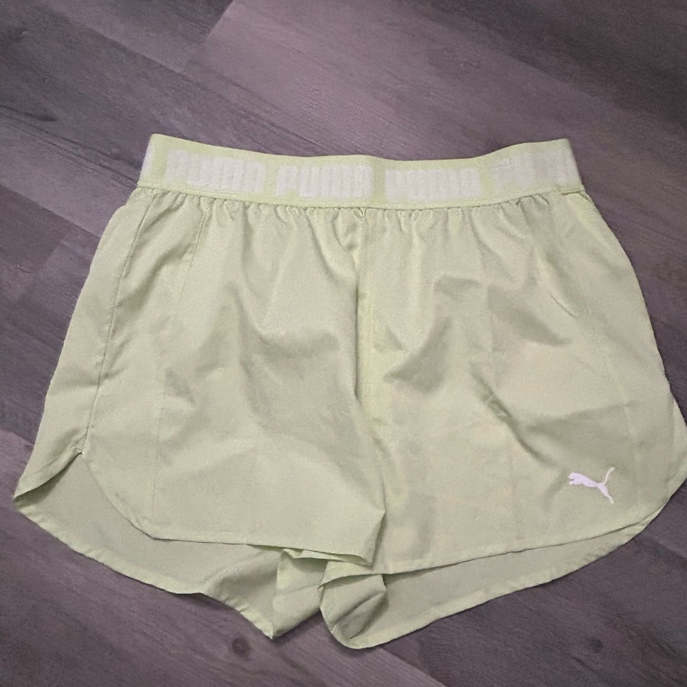 Lime green shorts